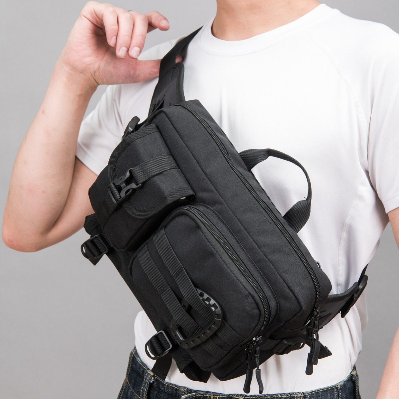 Men's Mini Hook / Belt Bag Accessories Belt Fanny Pack Waist Bag Tactical  Backpack Hook / Bag - Temu