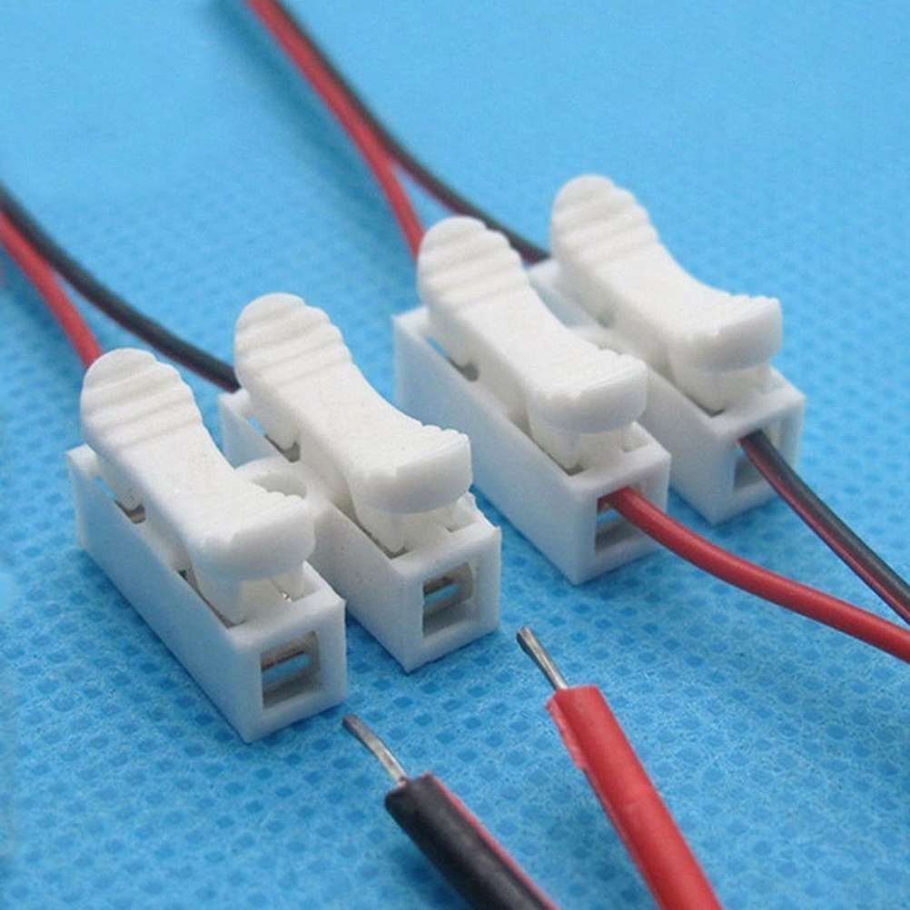 30pcs CH-2 bornes de connexion rapide, connecteurs de fil à ressort de  qualité supérieure, connecteur de bloc de bornes de pince de câble  électrique - Temu Belgium