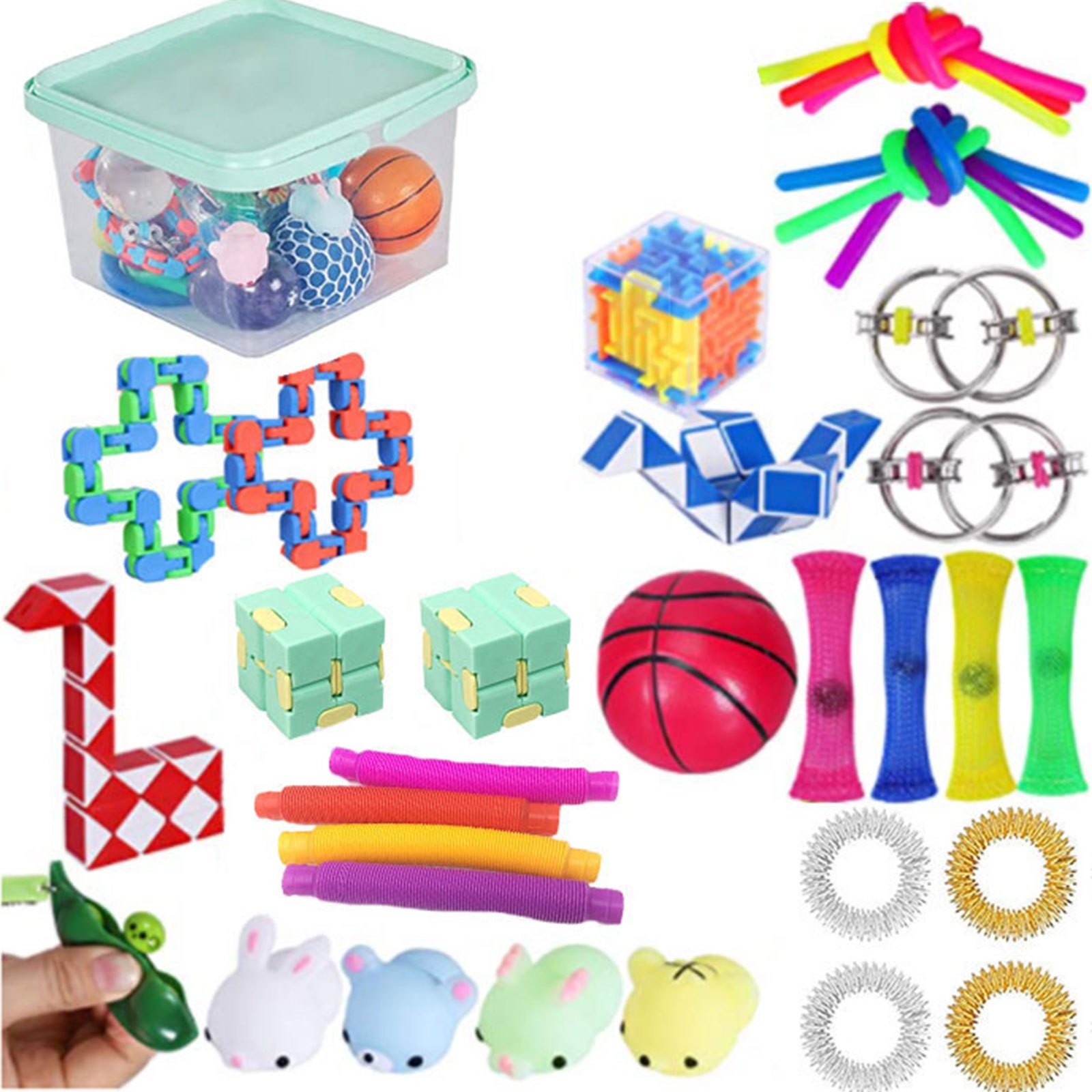 33pcs Sensory Fidget Toys Set Relief Toys, Shop The Latest Trends