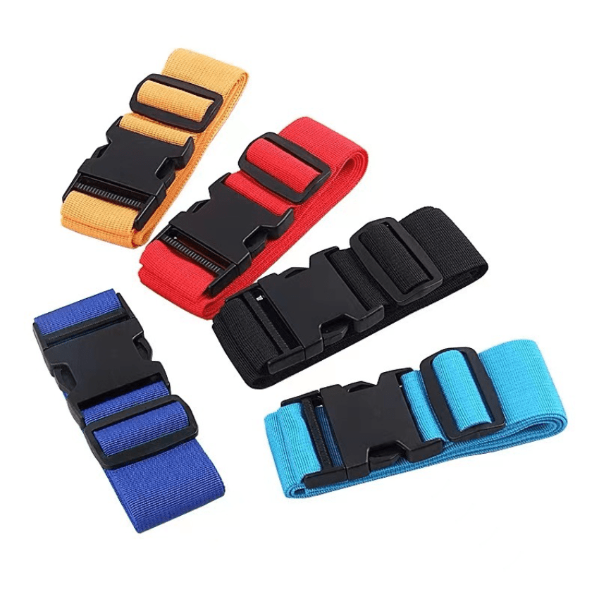  BlueCosto Luggage Straps for Suitcases Travel Belt Suitcase  Strap, 4-Pack, Black : Clothing, Shoes & Jewelry