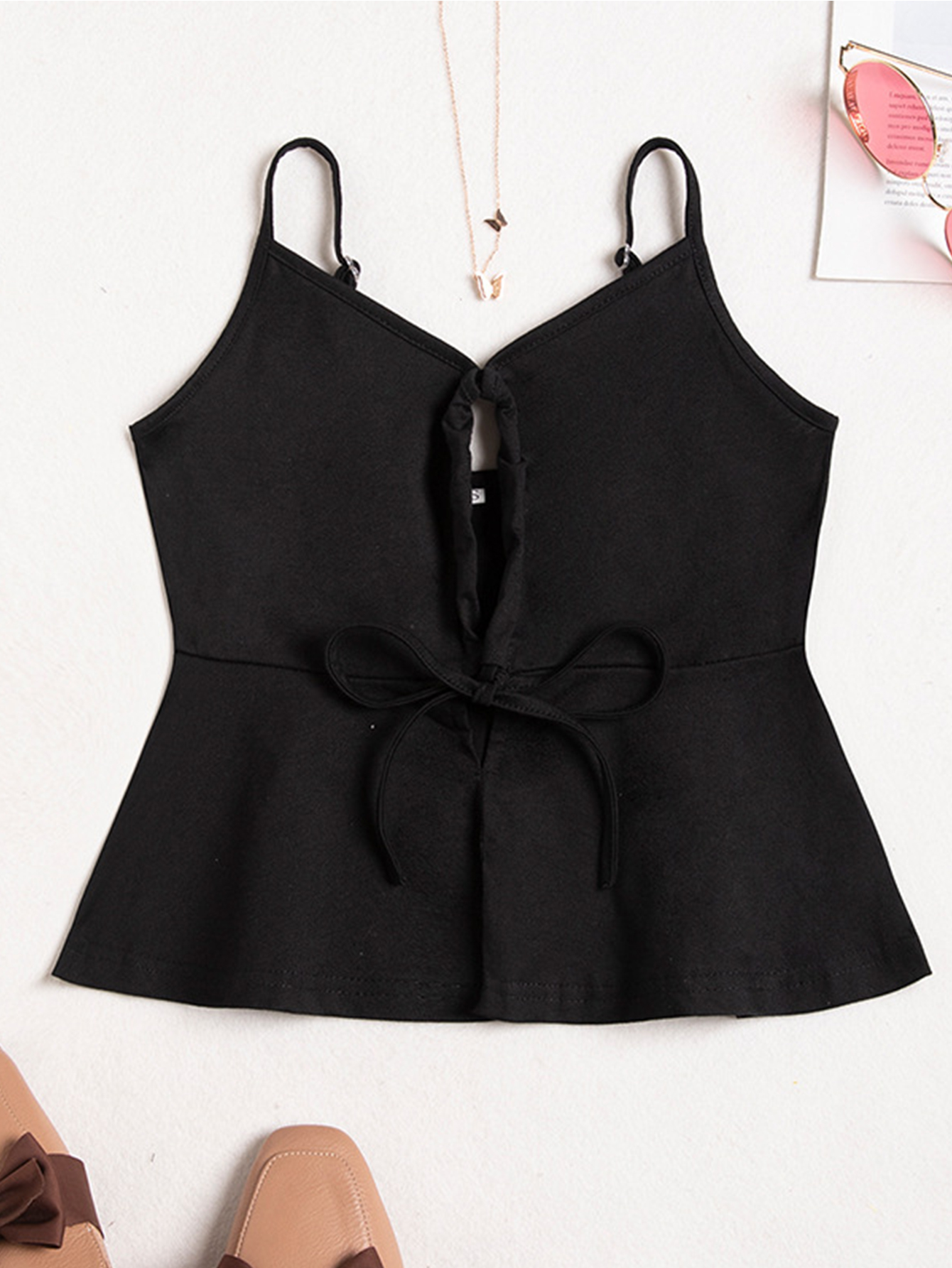 Dressy black best sale tank top