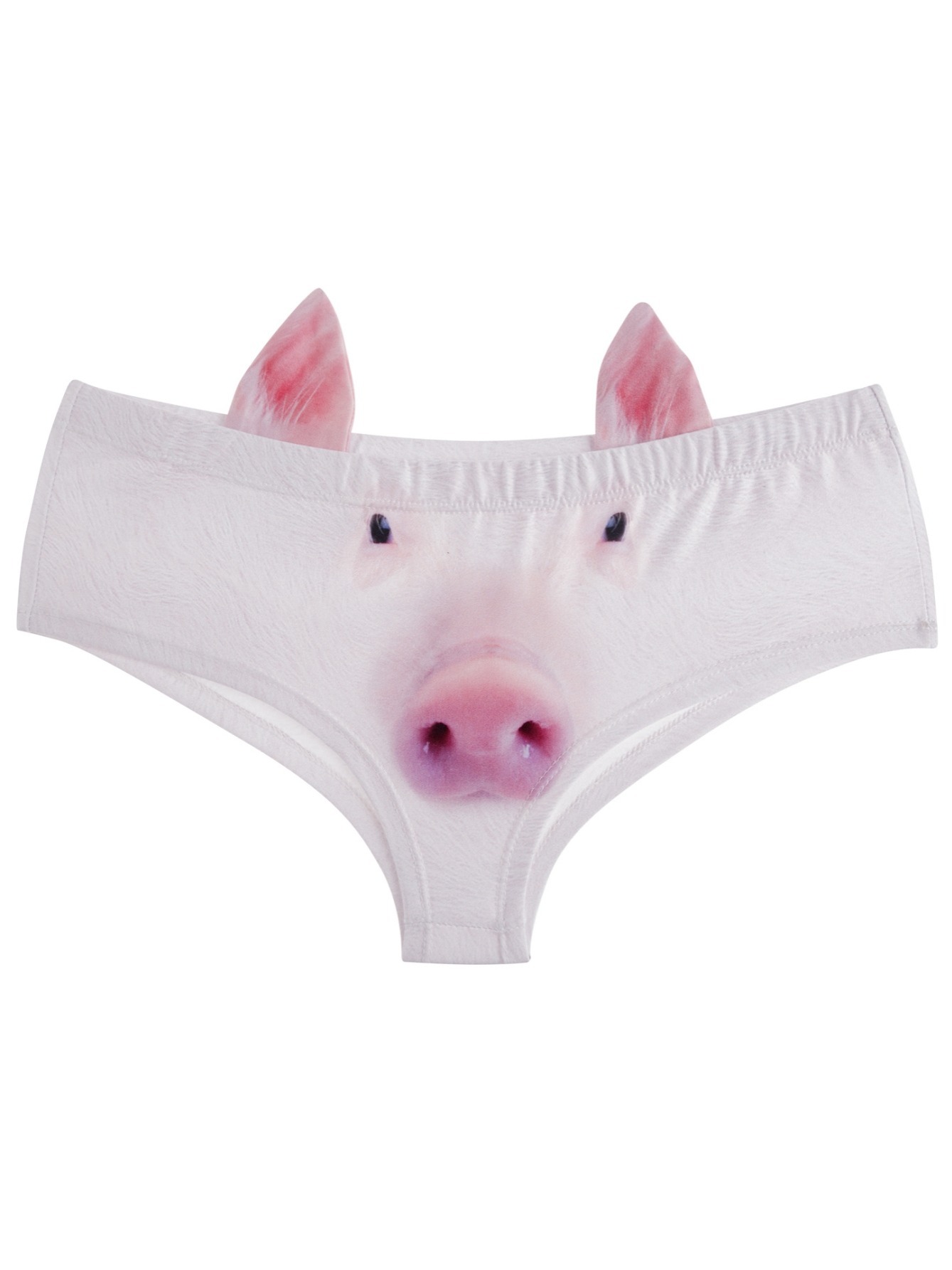 Mens Pink Piggy Pig Boxer Shorts Panties Breathable Underwear