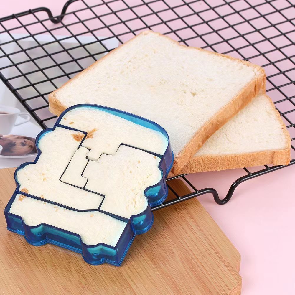 Diy Bread Cut Sandwich Mold Toast Bread Mold Random Style Temu