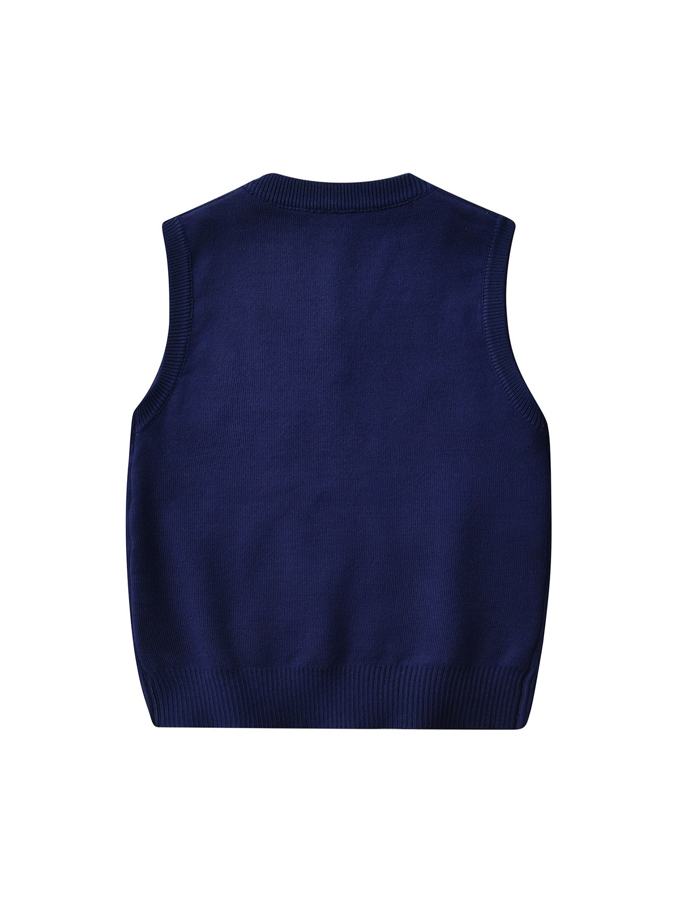 Boys blue sales sweater vest