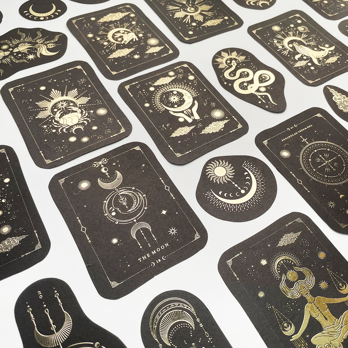10pcs Tarot Style Stickers. Scrapbooking, Journaling, Crafts- Christmas  Gift