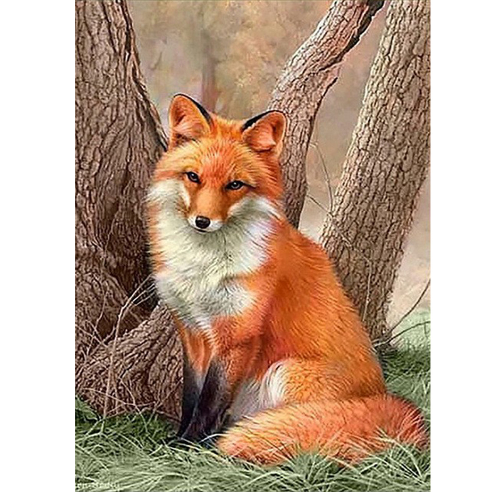 Fox Art Diamond Painting, Wall Art Home Decor, DIY Diamond Art