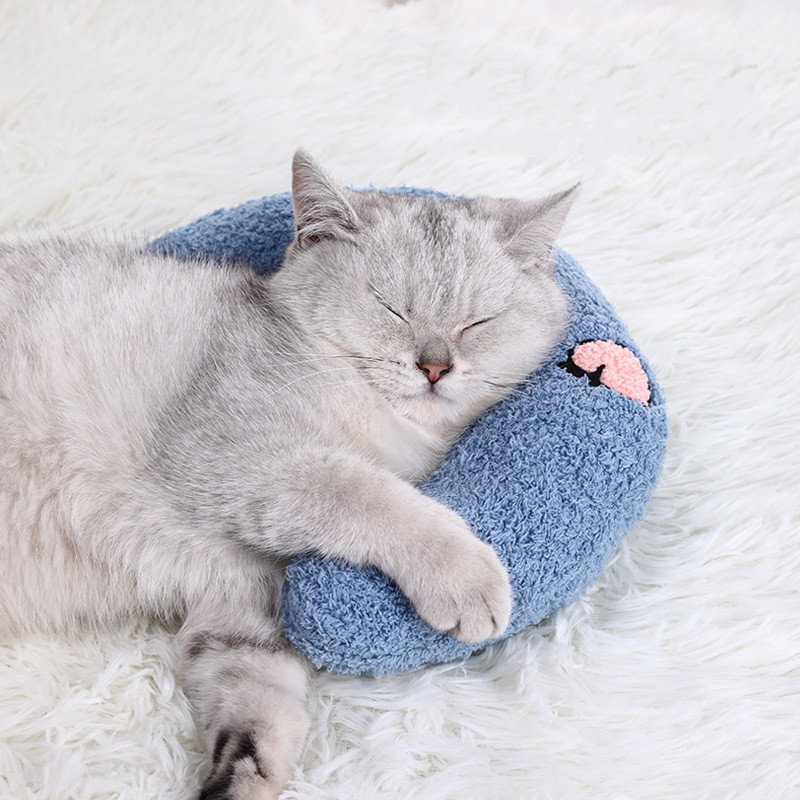 Soft And Comfortable Memory Foam Cat Pattern Cushion For - Temu