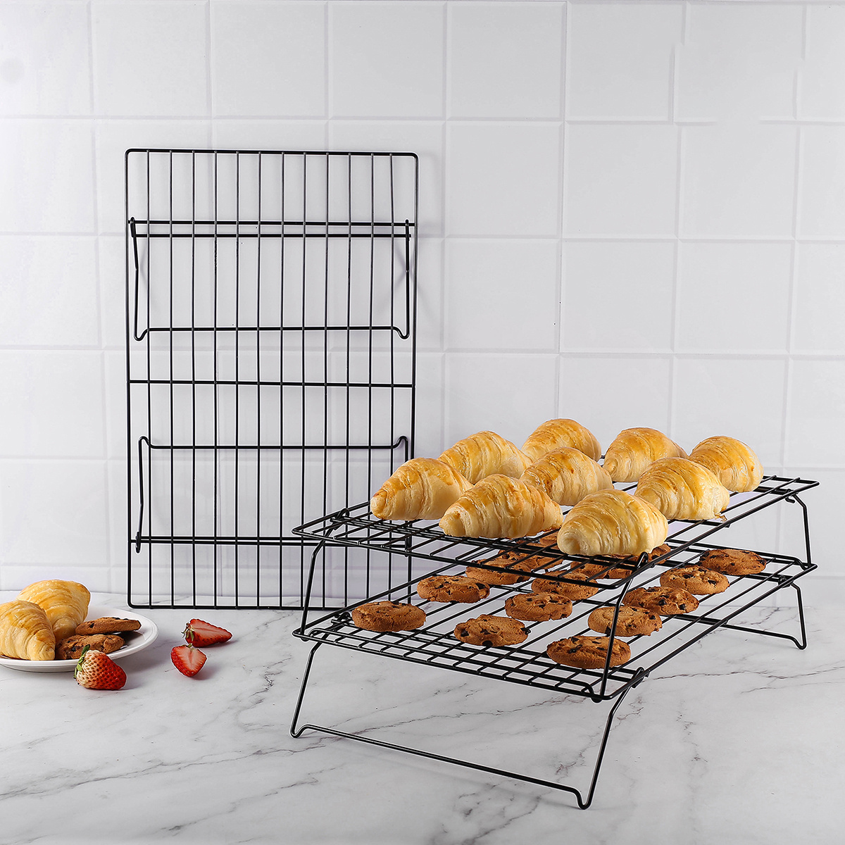 Baking Tools Stacked Cooling Racks Freely Temu