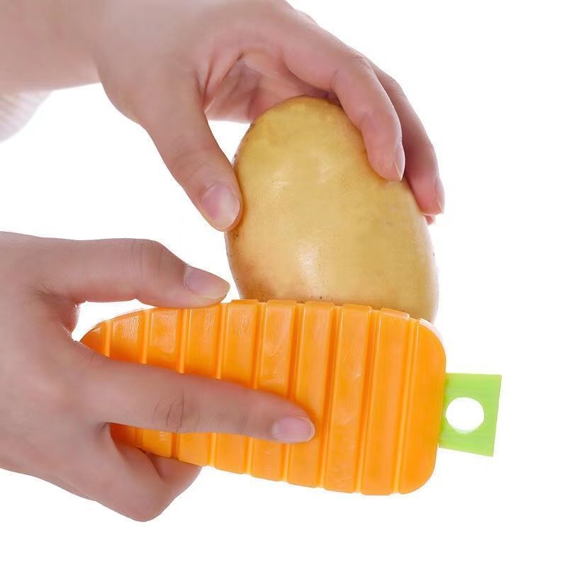 1 PC Animal Design Scrub Brush Vegetable Cleaning Potato Fruit Cleaner Scrubber