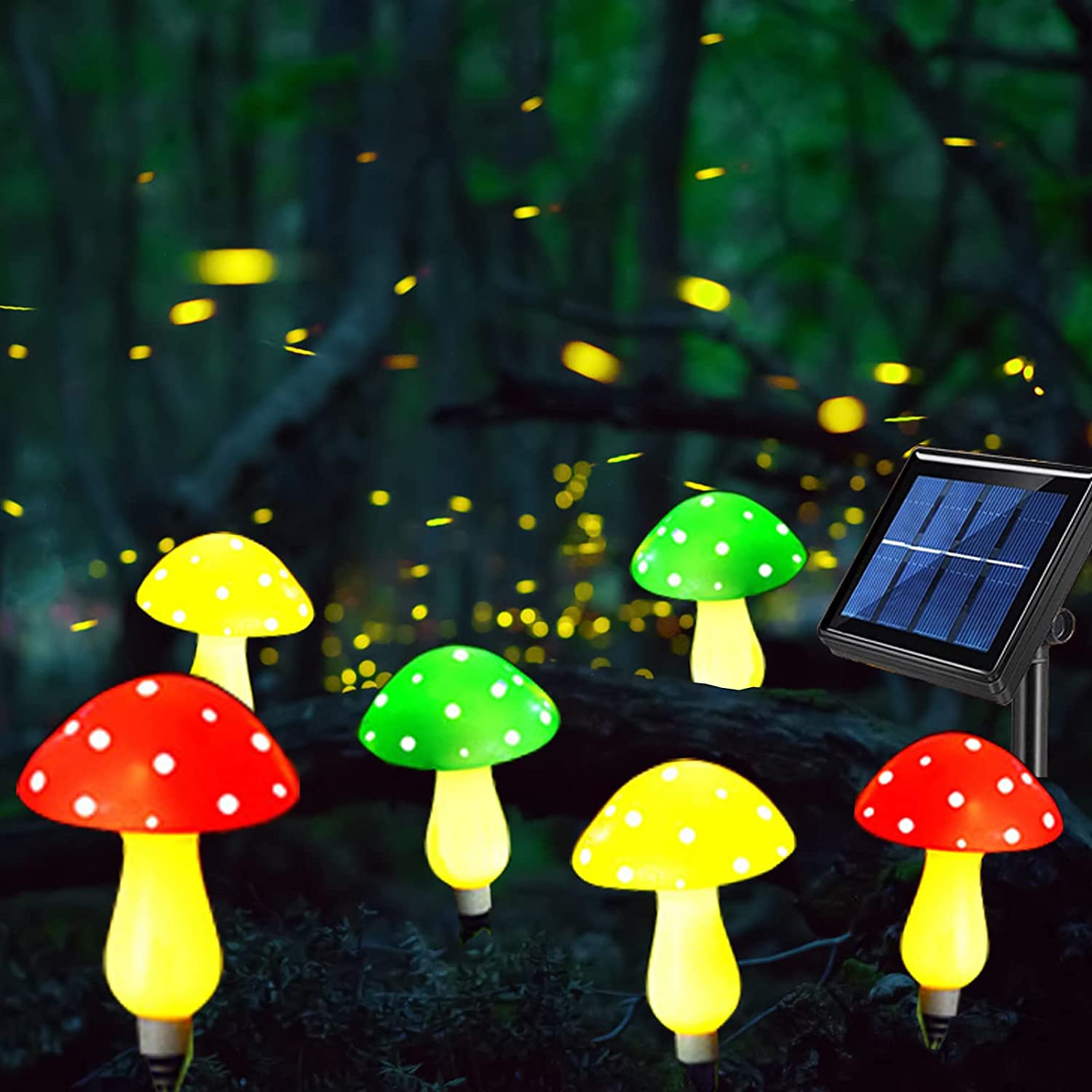 Solar Mushroom Lights Outdoor Decor, 8 Modes Waterproof Mushroom Solar  Lights 1 For Garden Pathway Landscape Yard Easter Pathway Decorations - Temu  New Zealand