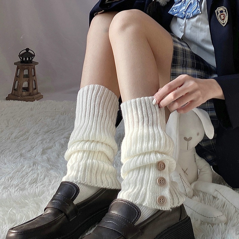 Women's Vintage Buttoned Leg Warmers - Temu