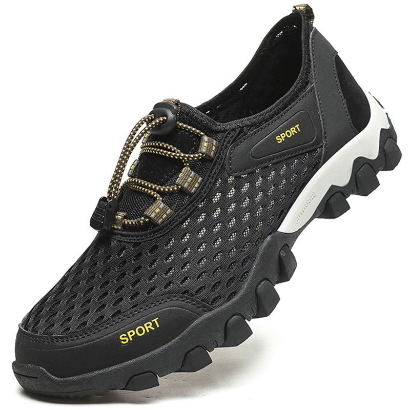 Men's Rock Climbing Shoes Non Slip Comfy Lace Sneakers Sport - Temu