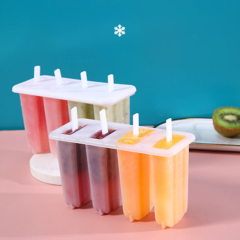 Popsicle Molds Ice Cream Molds Ice Cream Trays Reusable Ice Cream Molds  Kitchen Tools, Or 50 Sticks Ice Cream Sticks - Temu