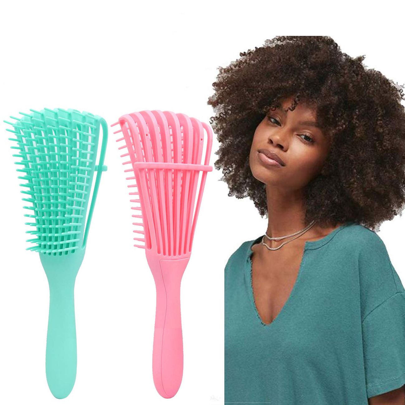 Detangling Hair Brush Knots Detangler Scalp Massage Comb Hair Detangler  Great For Thick Wet Dry Hair Straight Hair Comb For Home Or Salon Use Women  And Kids | Don't Miss These Great