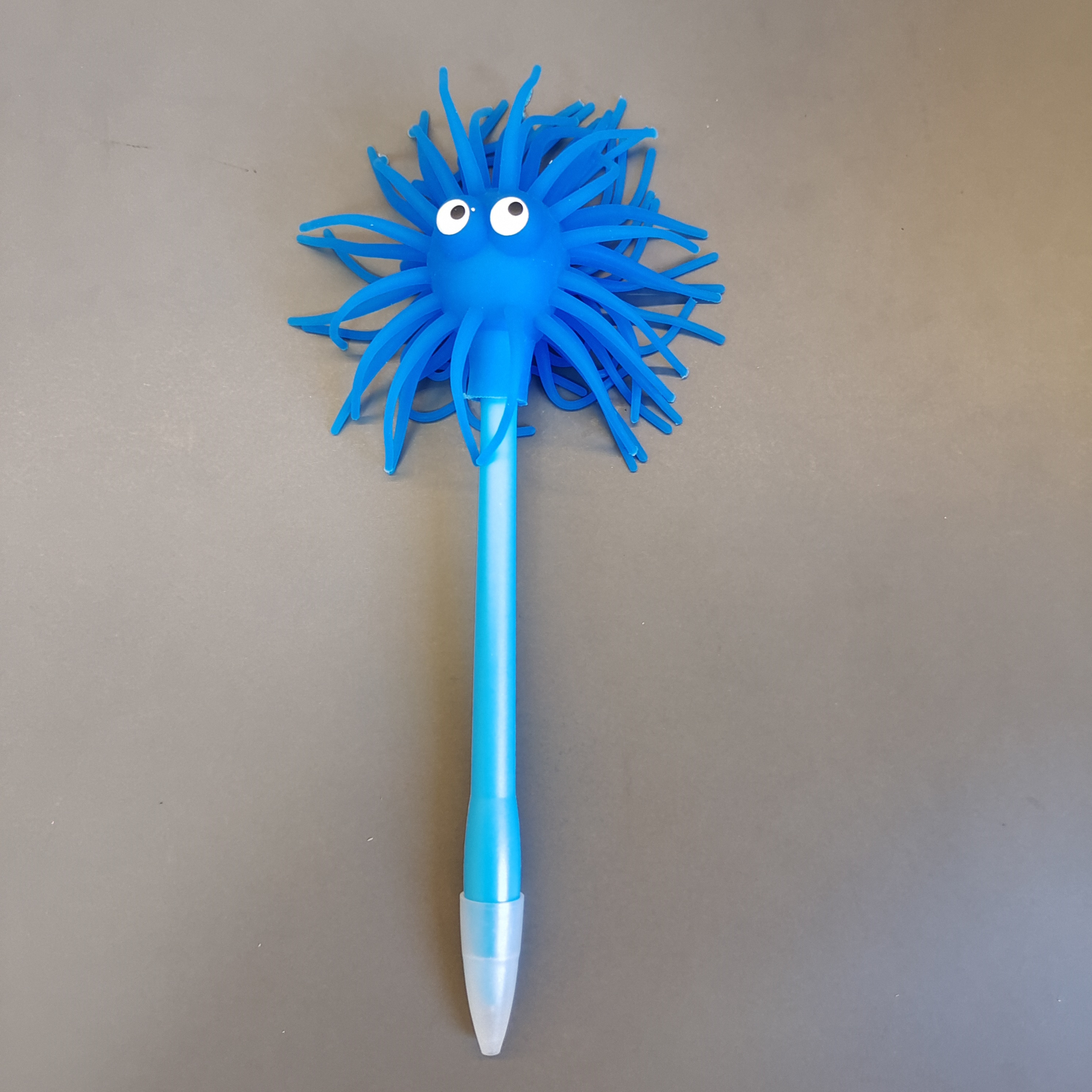 Cute Sea Urchin Shaped Pens Soft Rubber Funny - Temu