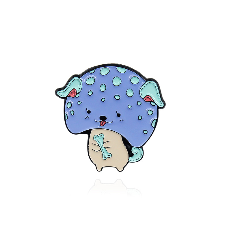 Zodiac Mushroom Hat Animal Brooch