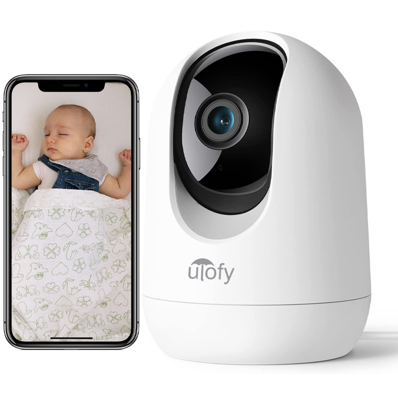  EZVIZ Security Camera Pan/Tilt 1080P Indoor Dome, Smart IR  Night Vision, Motion Detection, Auto Tracking, Baby/Pet Monitor, 2-Way  Audio, Works with Alexa and Google(C6N) : Electronics