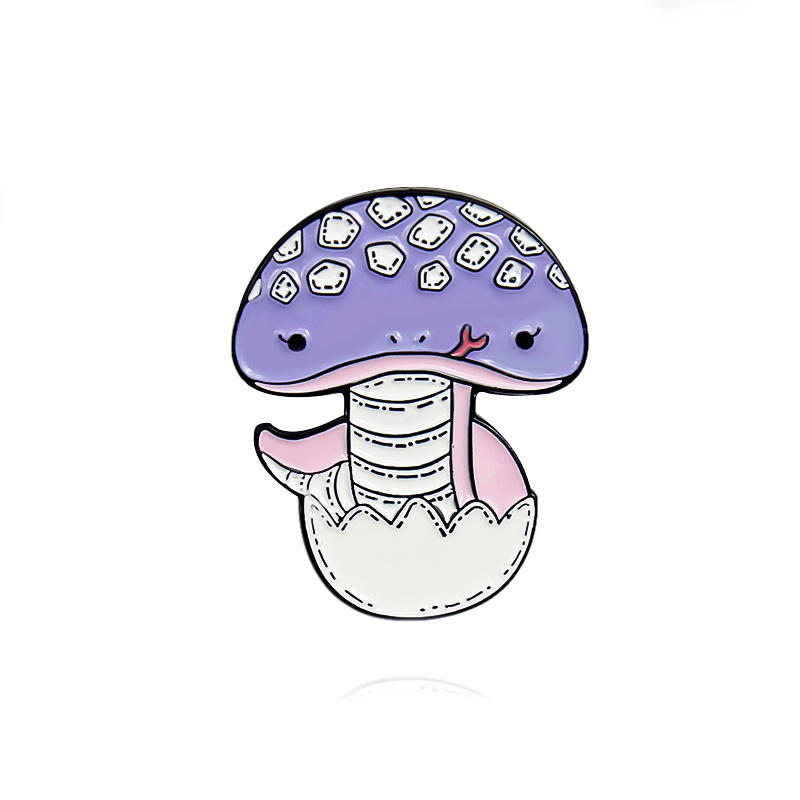 Zodiac Mushroom Hat Animal Brooch