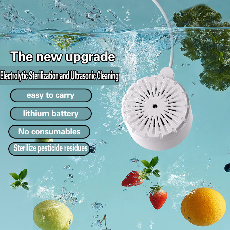 Fruit And Vegetable Cleaning Device High Frequency Vibration - Temu