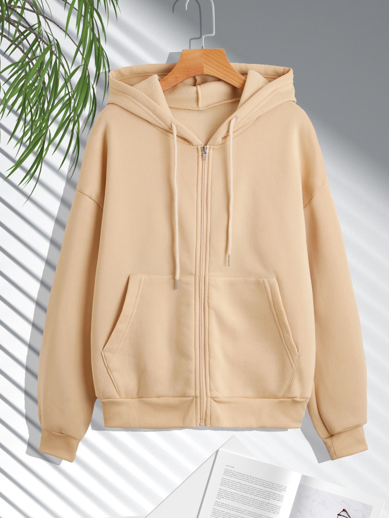 Sudadera con capucha y cremallera - Mujer - Ready to Wear