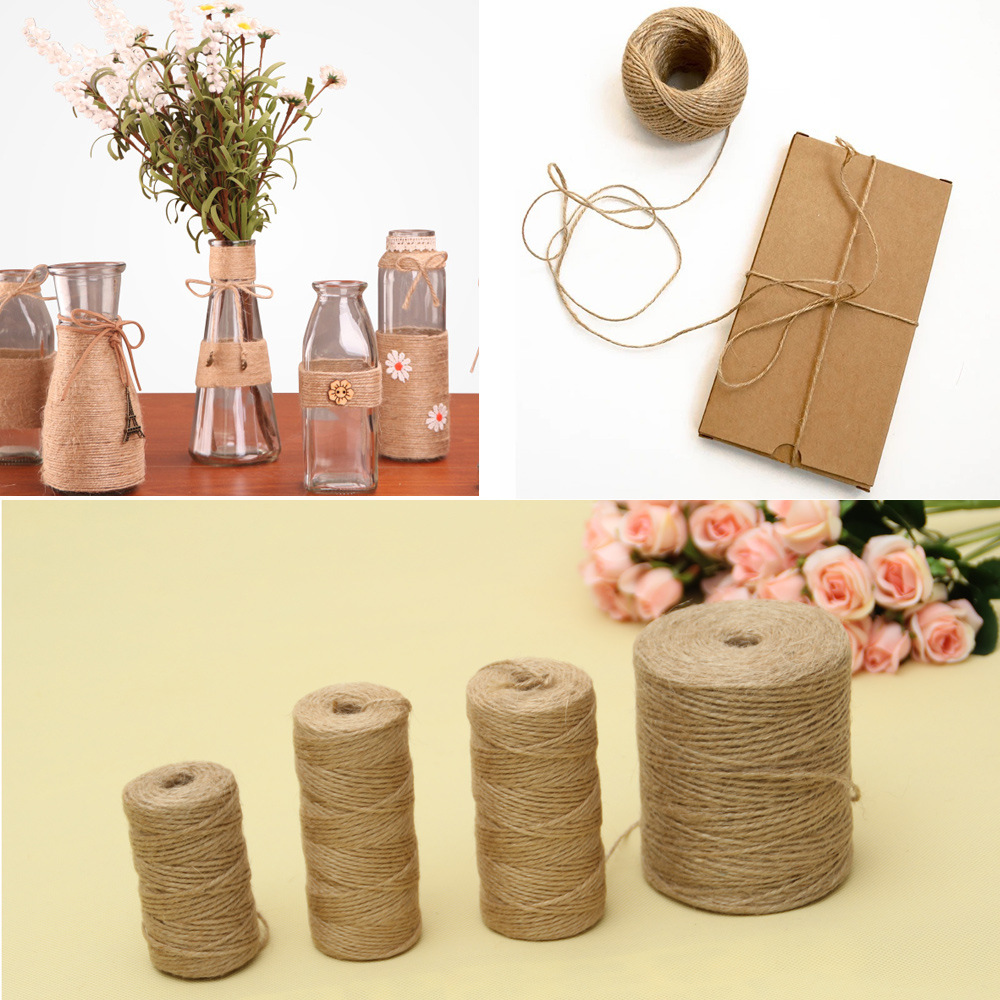 Natural Jute String: Perfect Gift Wrapping Arts Crafts - Temu