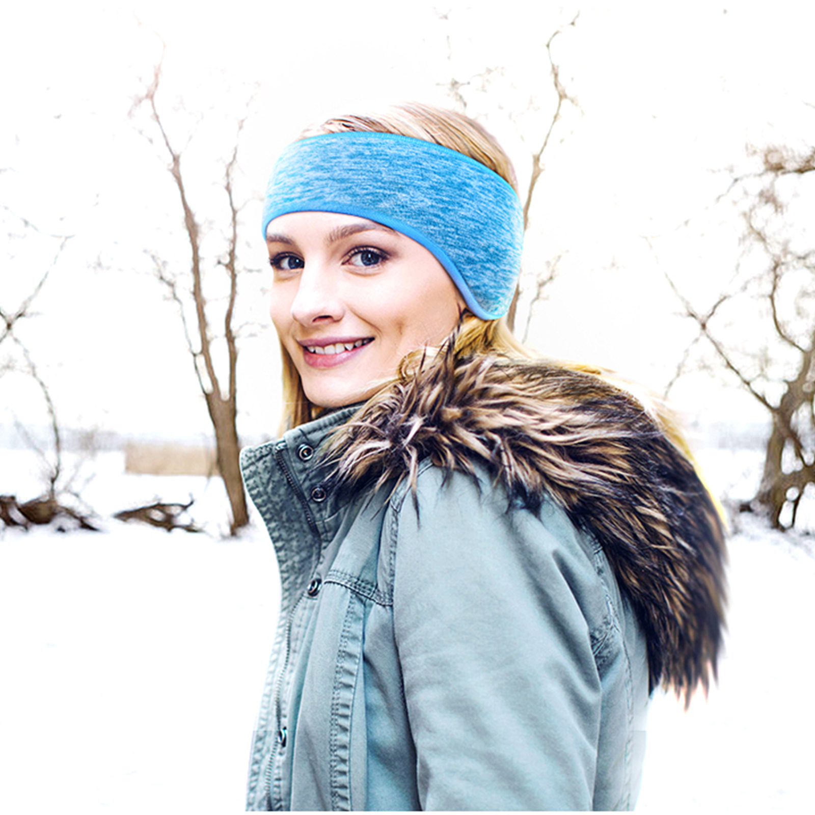 Stay Warm Winter: Unisex Fleece Ear Warmer Headbands Men - Temu Canada