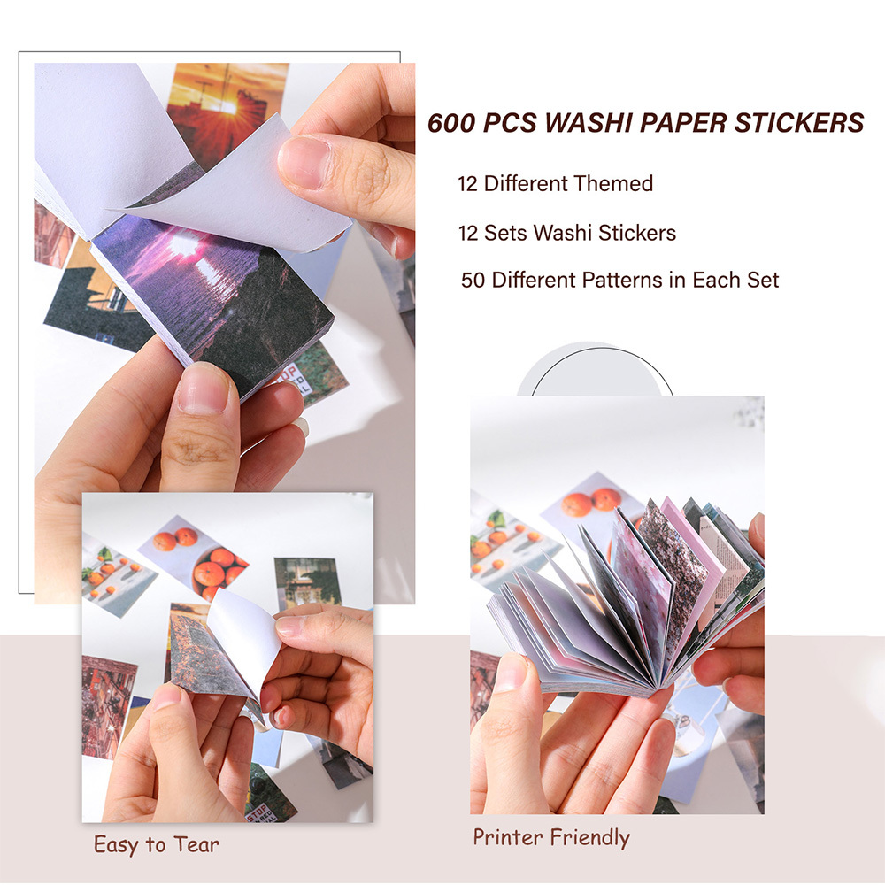 Creative Washi Paper Stickers