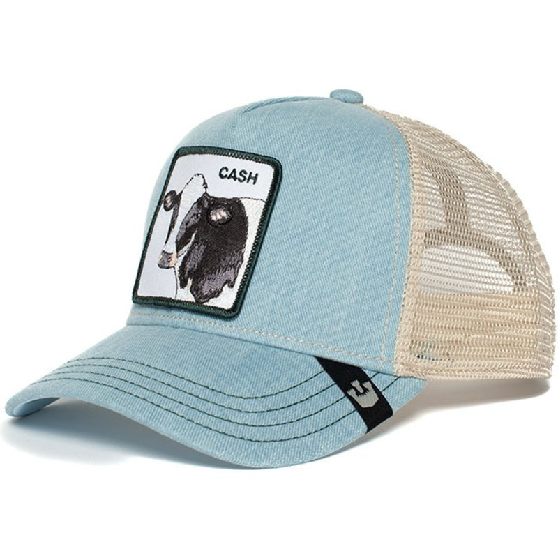 Animal Embroidery Mesh Baseball Hat