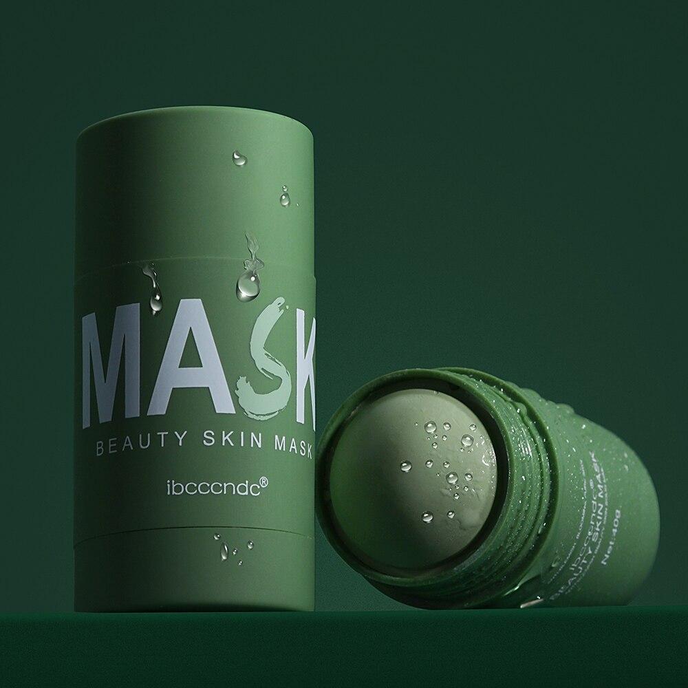 

Green Tea Mud Mask For Face - Gentle Cleansing, Oil Control, Cleansing, And Moisturizing - Suitable For All Skin Types