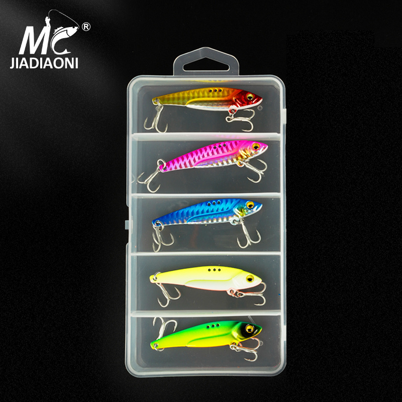 Metal Vib Bait Set Simulation Lure Bait Long - Temu