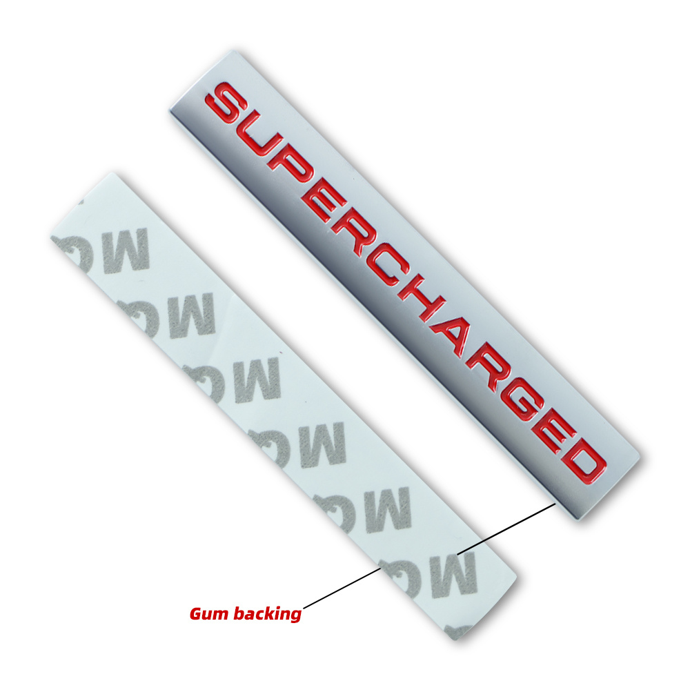 Supercharged sticker