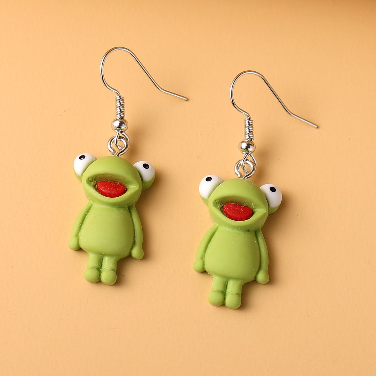 Cute Cartoon Frog Shaped Drop Earrings - Clothing, Shoes & Jewelry - Temu