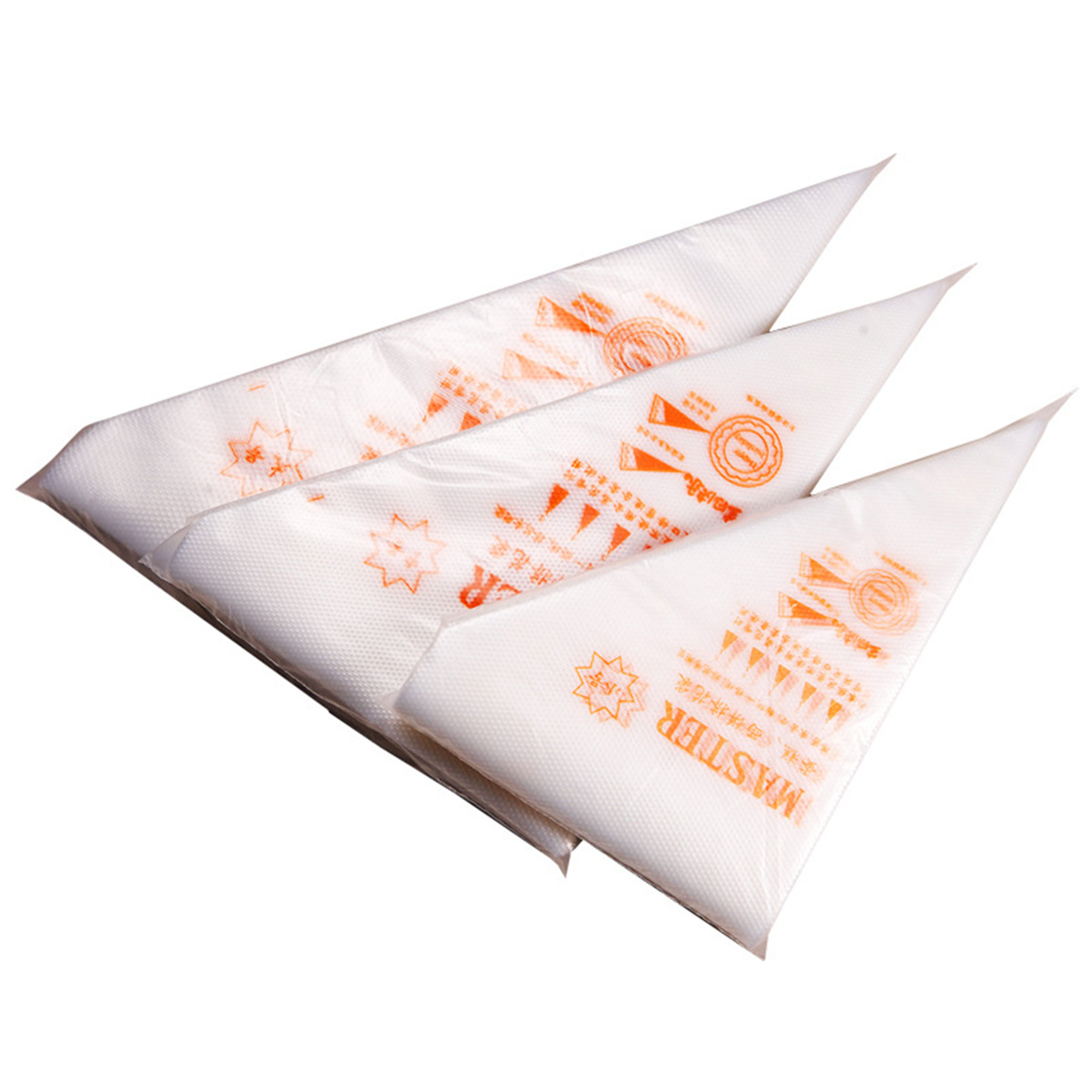 100pcs disposable cream pastry bags piping bags for cake decoration and desserts baking tool details 7