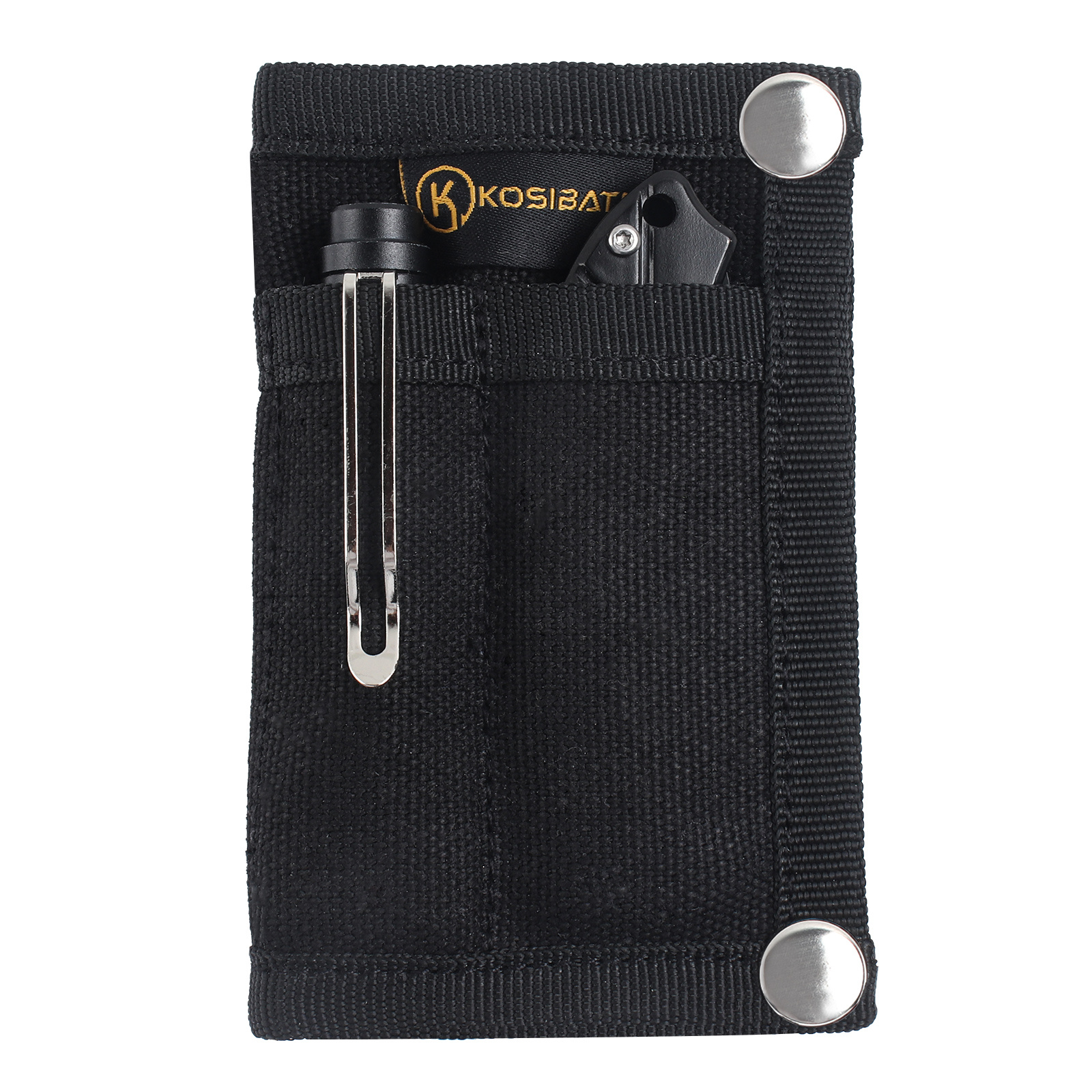 Crowdstage EDC Pouch for Men, EDC Pocket Organizer Storage EDC Gears, Best EDC  Organizer to Hold Your Flashlight/Pocket Knife, Tactical Pen, Notebook 