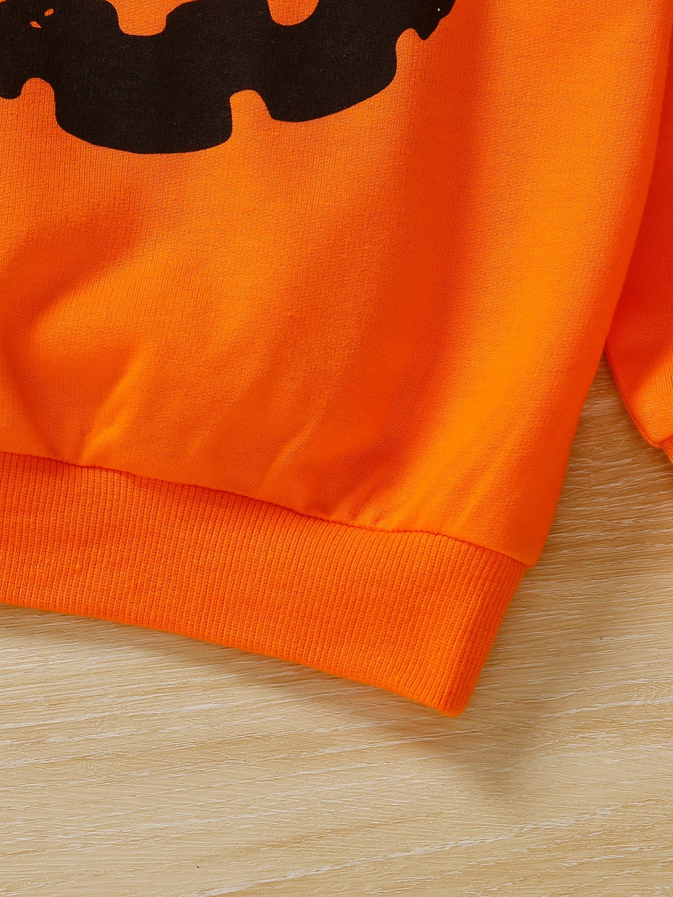 Langarm sweatshirt Rundhalsausschnitt Kürbisdruck Kleinkind - Temu Germany