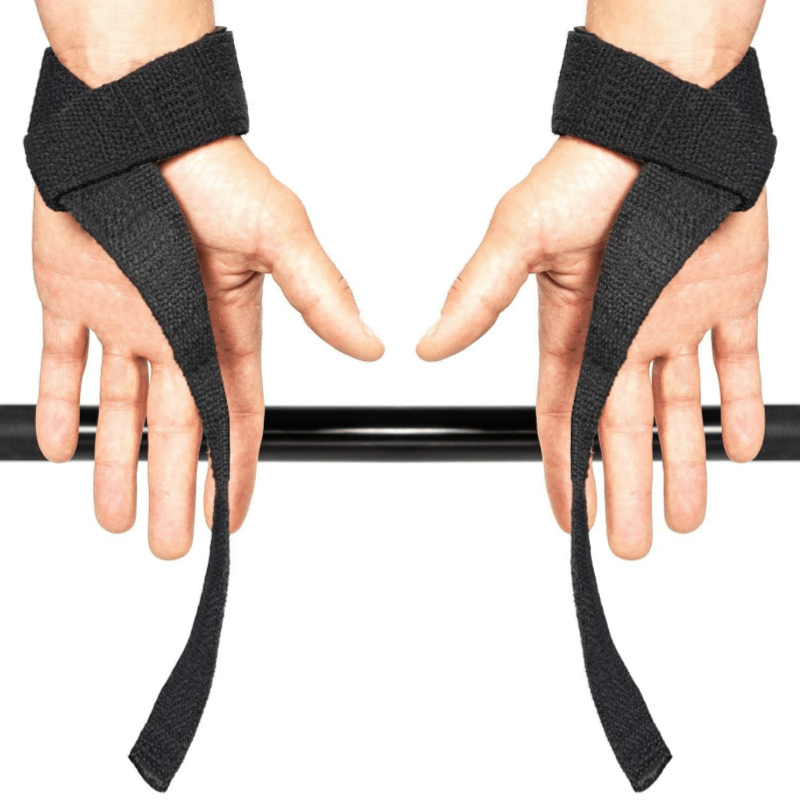 2pcs Heavy Weight Lifting Wrist Support Straps - Perfect for Gym Fitness  Workouts!