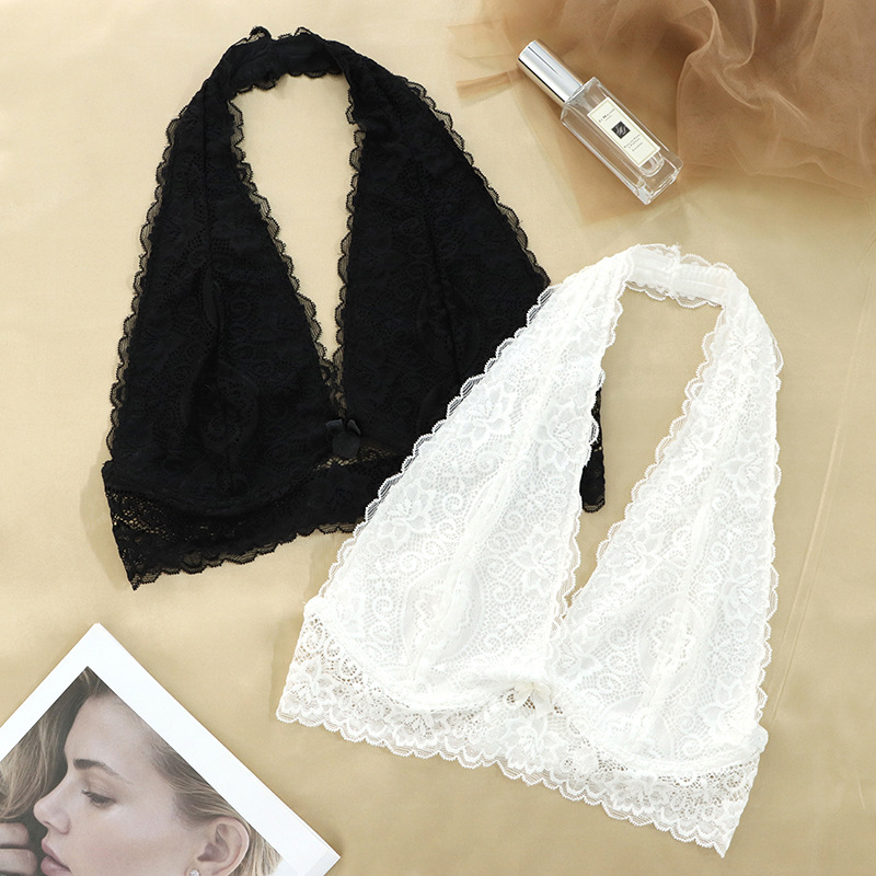 Out From Under Cutie Lace Halter Bra