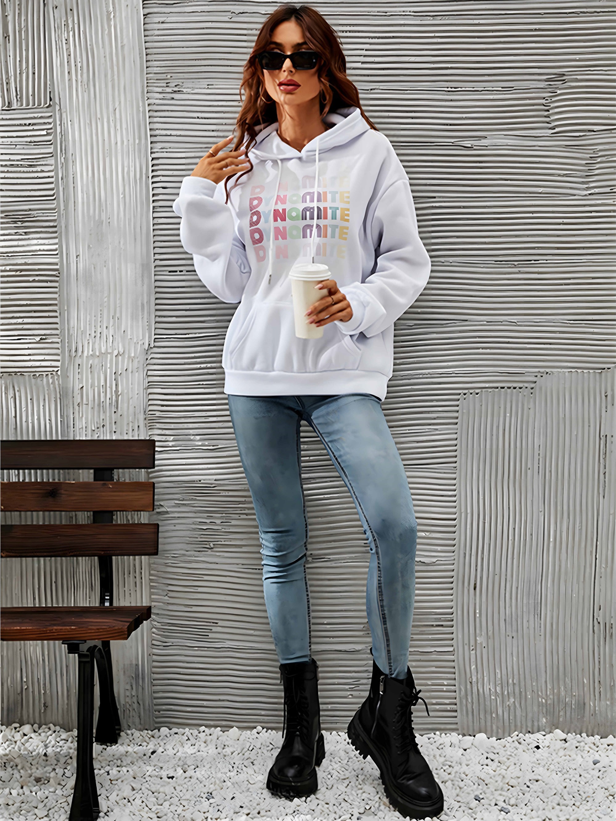 XZNGL Fashion Women Print Long Sleeve Comfortable Breathable Round-Neck  Sweatshirt 