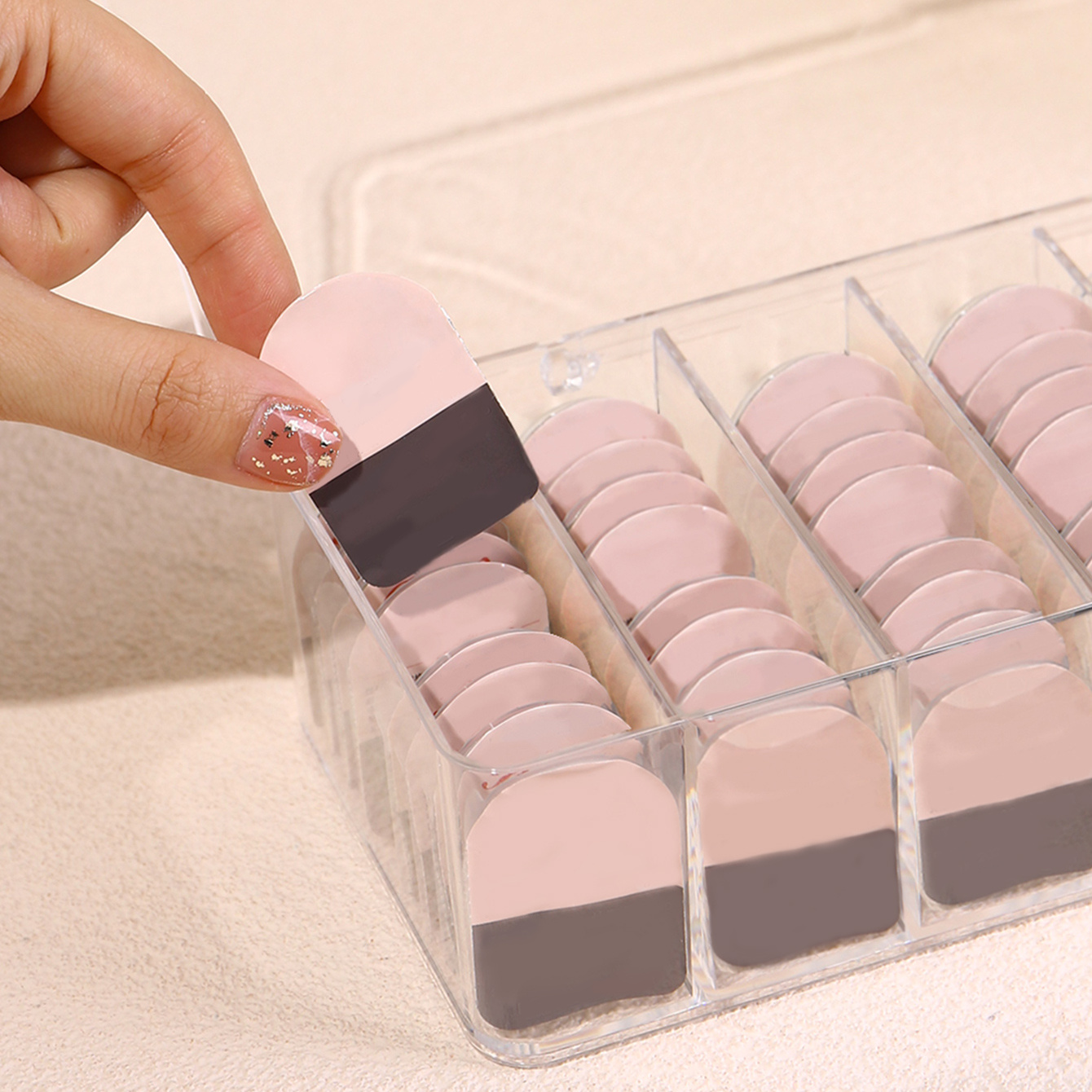 Easy to use Clear Contact Lens Storage Box Keep Your Lenses - Temu