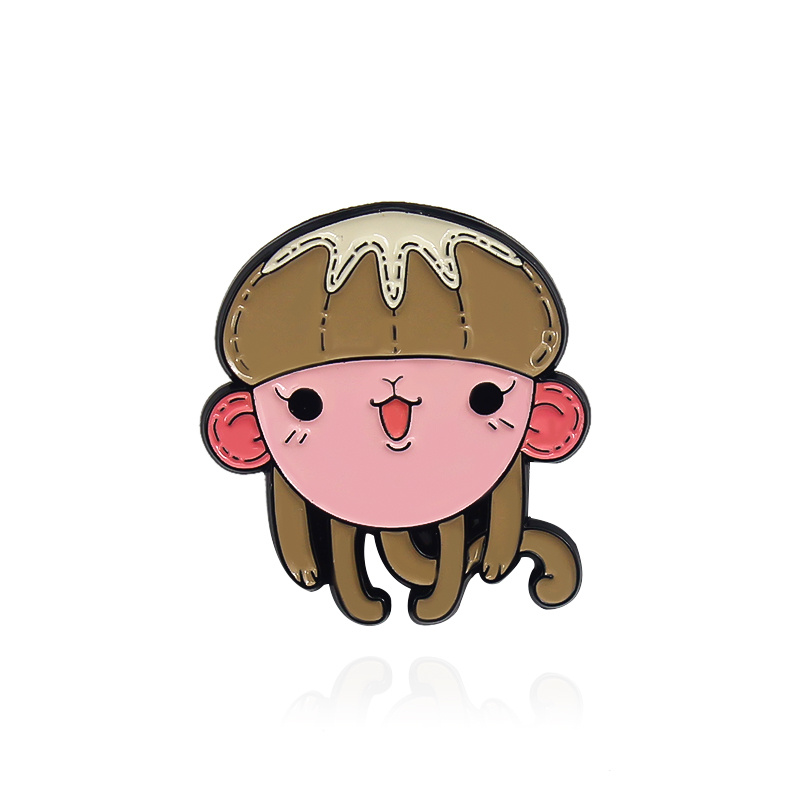 Zodiac Mushroom Hat Animal Brooch