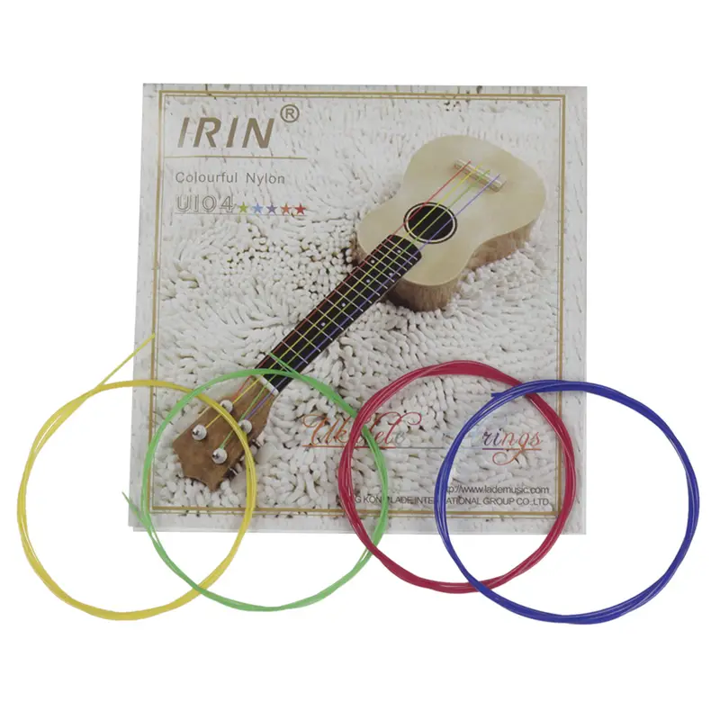 IRIN U104 Cordes de ukulélé Nylon coloré 4 cordes Hawaii - Temu