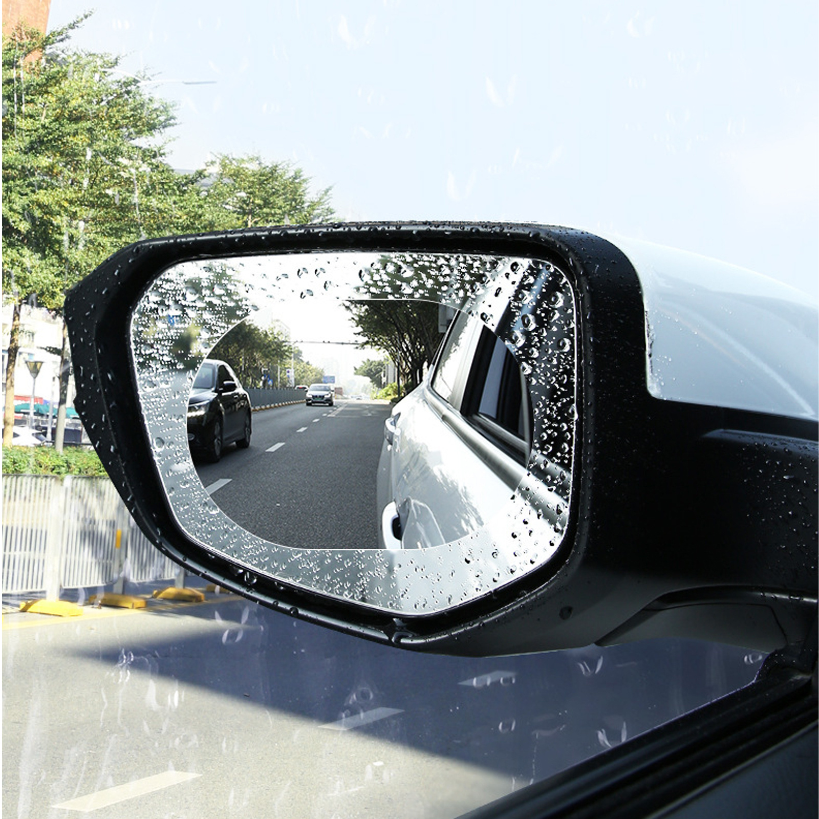 2 Stück Auto Rückspiegel Regenschutzfolien Rückspiegelsfolie