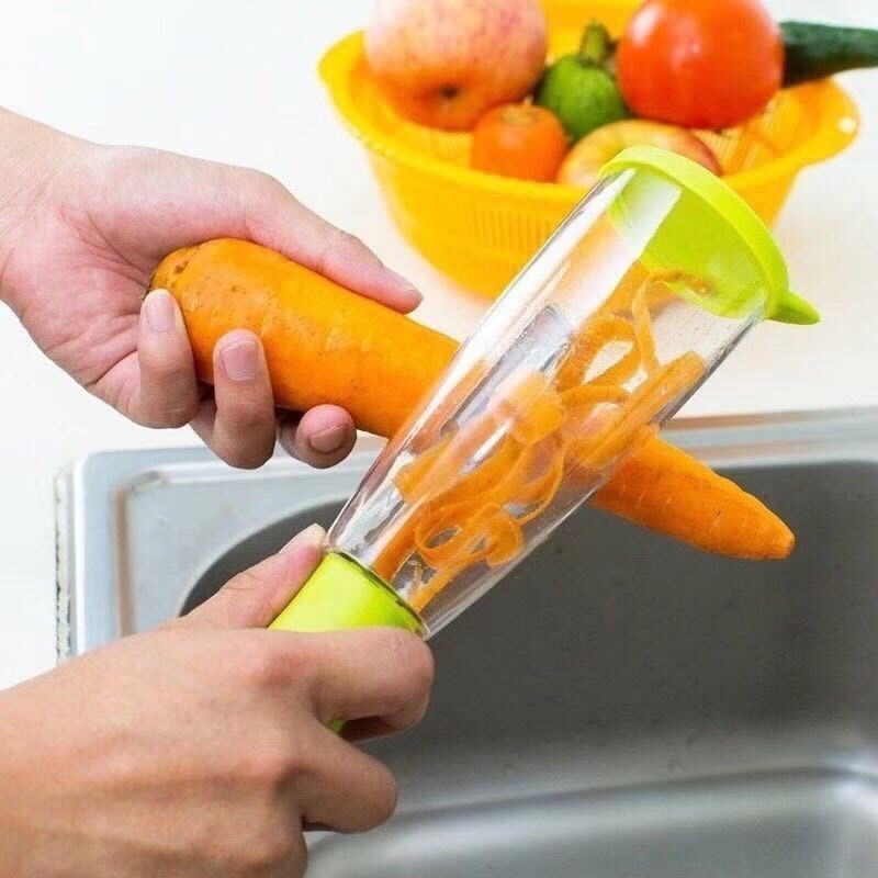 1pc Orange Peeler, Creative Storage Multifunctional Fruit Vegetable Peeler,  Household Kitchen Tool