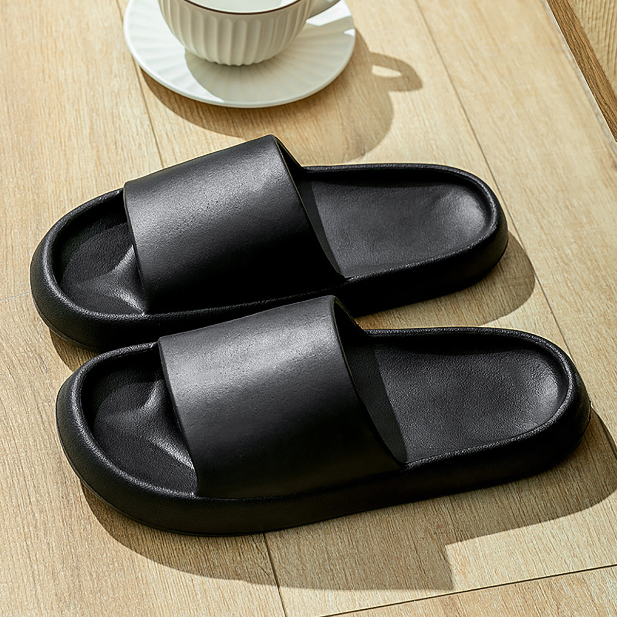 Solid black online slides