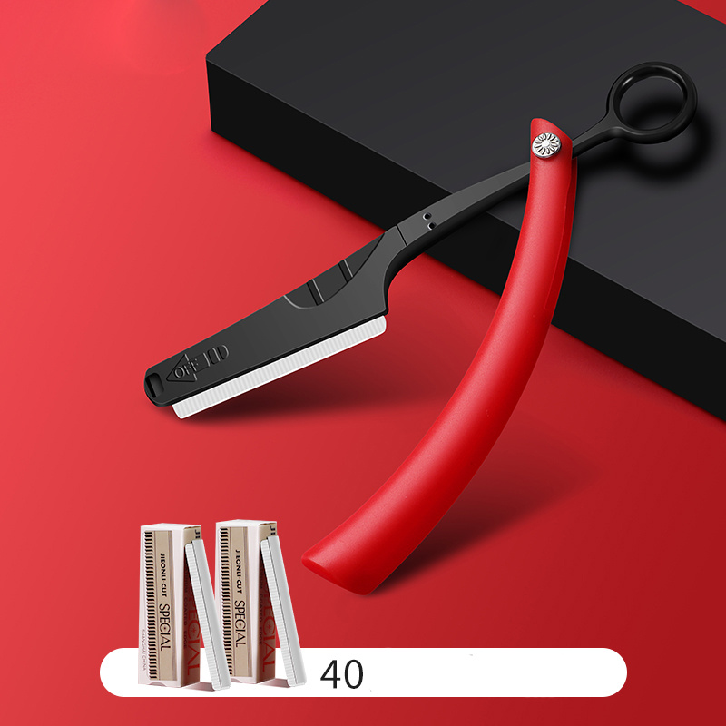 Classic Straight Edge Razor 40 Blades Manual Professional Temu