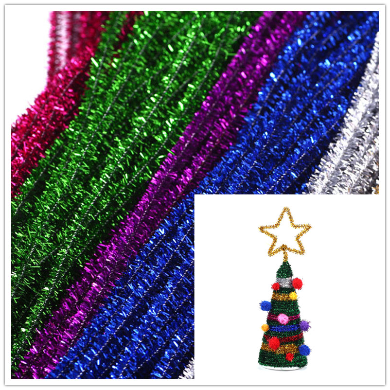 20pcs Chenille Stems For Making Various Crafts Such As Flower, Christmas  Tree, Animal Shapes, Etc.