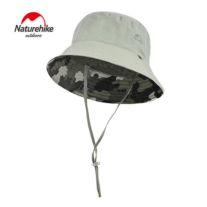 Naturehike Folding Fishing Outdoor Bucket Hat, Fishing Hat Windproof Hiking Hats,Temu