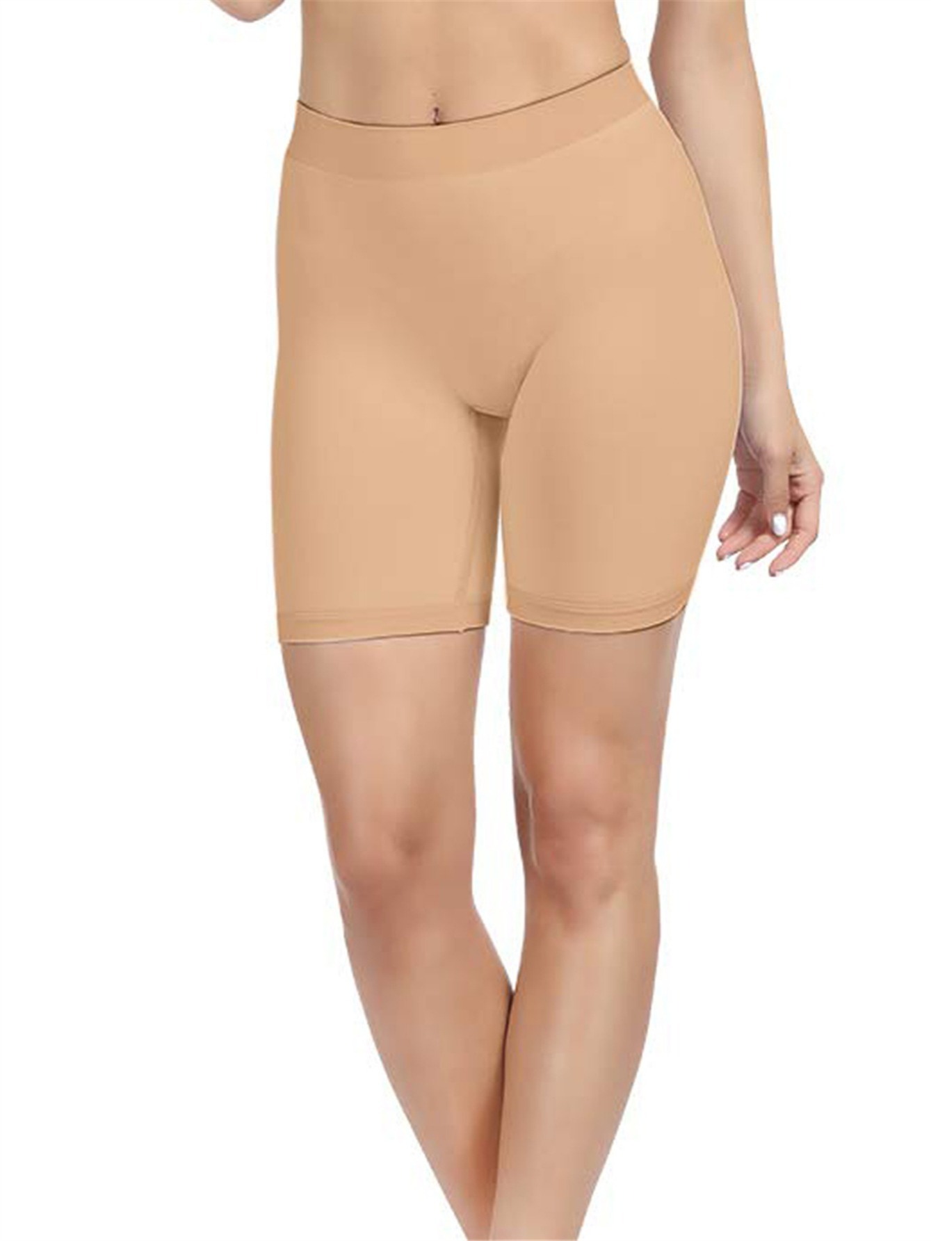 Women's Slip Shorts Comfortable Short Pants Ultra Soft - Temu