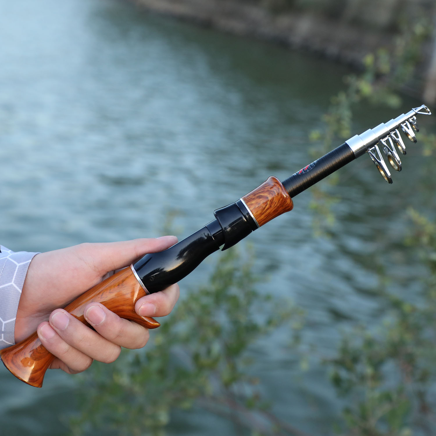 Sougayilang Telescopic Fishing Rod Lightweight Portable - Temu Canada