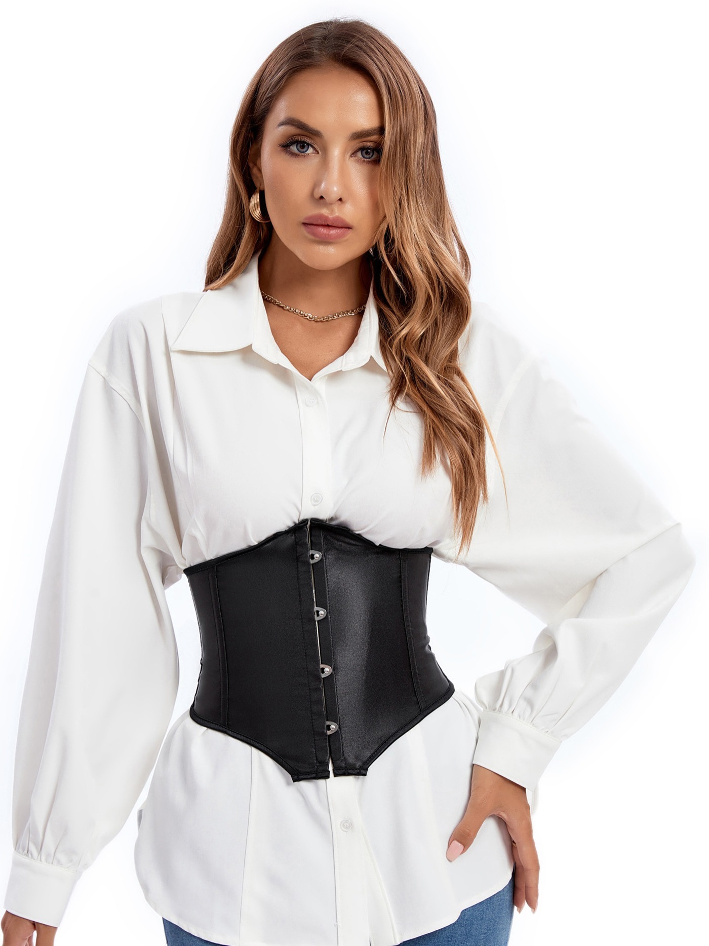 Bustiers, Corsets & Cinched Blouses for Women